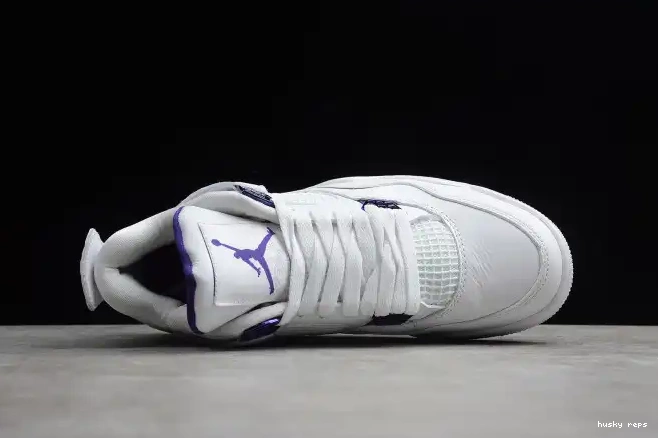 Rep Husky CT8527-115 Air Court Jordan Purple 4 0621
